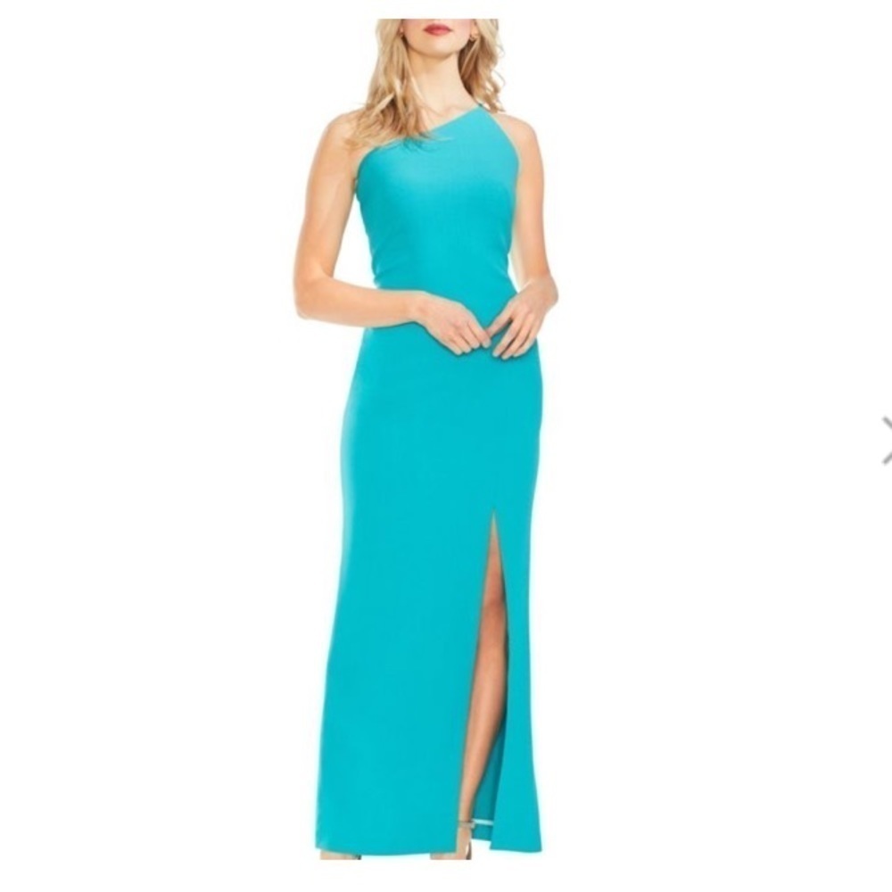 VINCE CAMUTO ONE-SHOULDER GOWN SZ. 12